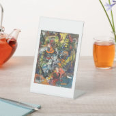 Feathered Goddess Abstrakt Hankamer Artjunkhaus Sockelschild (In SItu)