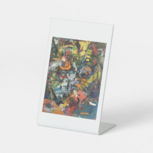 Feathered Goddess Abstrakt Hankamer Artjunkhaus Sockelschild