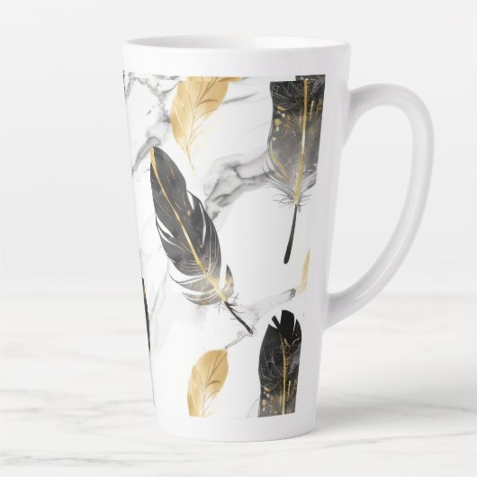 "Feathered Grace Keramik Tasse" Milchtasse (Rechts)