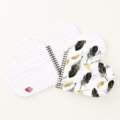 "Feathered Heart Notebook" Notizblock (Innenseite)