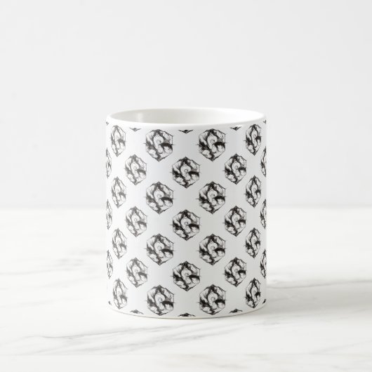 Feathered Hex Elegance Kaffeetasse (Mittel)