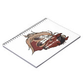 Feathered Horse Notizblock (Linke Seite)