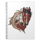 Feathered Horse Notizblock (Vorderseite)