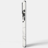 Feathered Indian Warriorgirl Case-Mate iPhone Hülle (Rückseite / Links)