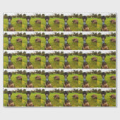 "Feathered Interruption: The Great Emu Photobomb" Geschenkpapier (Flach)