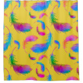 Feathered Rain at Sunrise Duschvorhang (Vorderseite)