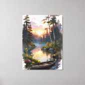 Feathered Serenity Leinwanddruck (Vorderseite)