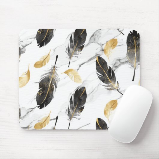 "Feathered Serenity Mouse Pad" Mousepad (Mit Mouse)