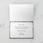 💚 💜 💛 Feathered Splendor: Mardi Gras Opulence Karte (Innenseite)