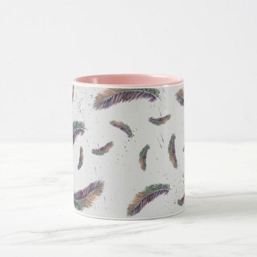 Feathered-Tasse Tasse (Zentrum)