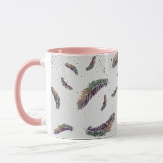 Feathered-Tasse Tasse (Links)