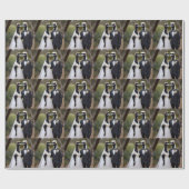 "Feathered Vows: Eine emu-schöne Gewerkschaft der Geschenkpapier (Flach)
