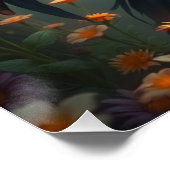 Feathered Warrior Fairy Art Poster (Ecke)