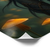 Feathered Warrior Fairy Art Poster (Ecke)