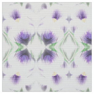 Feathered White Crocus Stoff