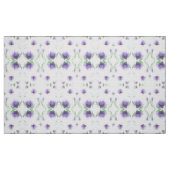 Feathered White Crocus Stoff (Fat Quarter (45,7 x 55,9 cm))