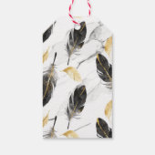 "Feathered Wish Gift Card" Geschenkanhänger (Rückseite)