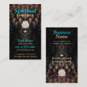 Featherheart Visionary Art New Age Fantasy Visitenkarte (Vorne/Hinten)