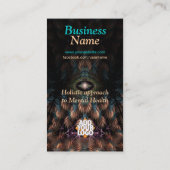 Featherheart Visionary Art New Age Fantasy Visitenkarte (Rückseite)