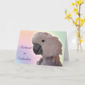 Featherless Karte (Gelbe Blume)