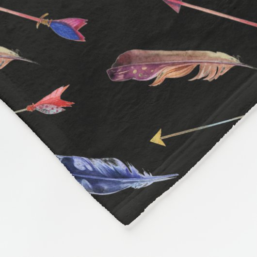 Feathers & Arrows Fleecedecke (Ecke)