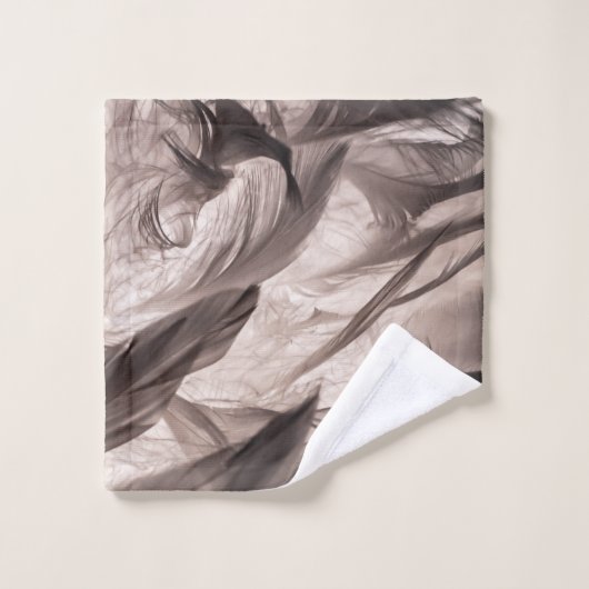 Feathers Badhandtuch Set (Waschlappen)