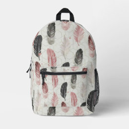 Feathers Bedruckter Rucksack