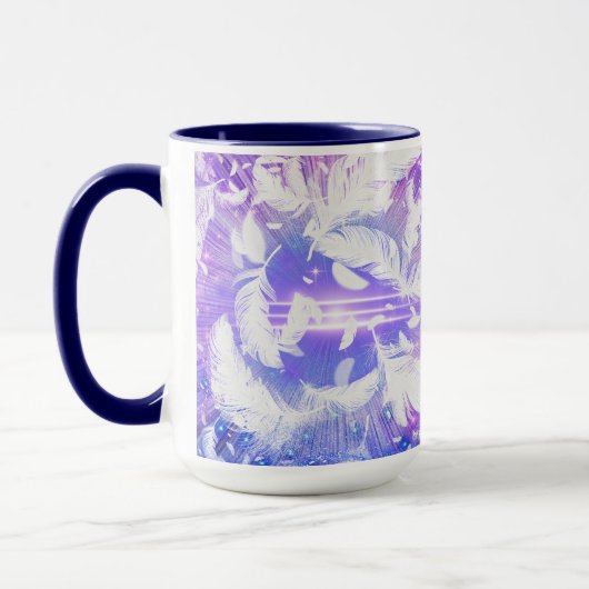 Feathers Beileid Kaffee Tasse (Links)