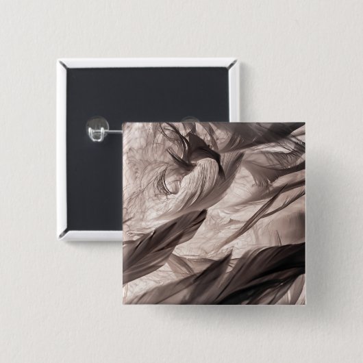 Feathers Button (Vorne & Hinten)