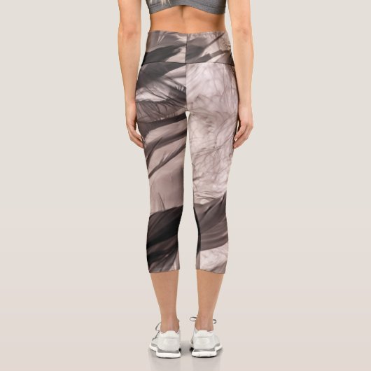 Feathers Capri Leggings (Rückseite)