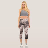 Feathers Capri Leggings (Vorderseite)
