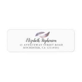 Feathers Couple Watercolor Bohemisch