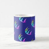 Feathers Deep Blue Kaffeetasse (Mittel)