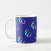 Feathers Deep Blue Kaffeetasse (Links)
