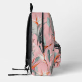 Feathers Design Backpack Bedruckter Rucksack (Links)