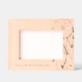 Feathers Dream Catcher Geätzte Rahmen (Vorderseite)