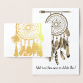 Feathers Dreamcatcher | Für jeden Fall Folienkarte (Anzeige)