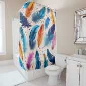 Feathers Duschvorhang (Beispiel)