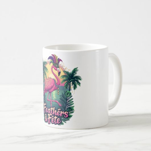 Feathers & Fête Tasse (VorderseiteRechts)