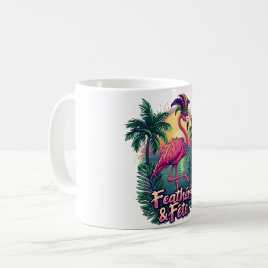 Feathers & Fête Tasse (Vorderseite Links)