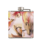 Feathers Fishing Hooks Flachmann (Rückseite)