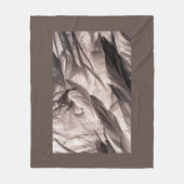 Feathers Fleecedecke (Vorderseite)