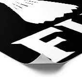 Feathers Fly Dminton Pion machen Poster (Ecke)