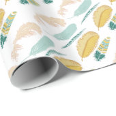 Feathers Geschenkpapier (Rolleneckpunkt)