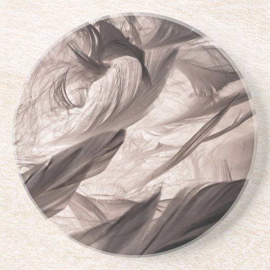 Feathers Getränkeuntersetzer (Vorne)