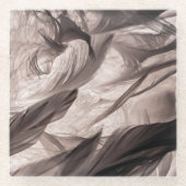 Feathers Glasuntersetzer (Vorderseite)