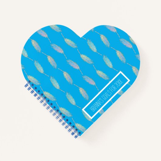 Feathers Goals Notizblock (Vorderseite)