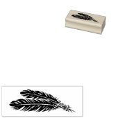 Feathers Gummistempel (Stempel)