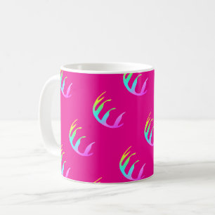 Feathers Hot Pink Kaffeetasse