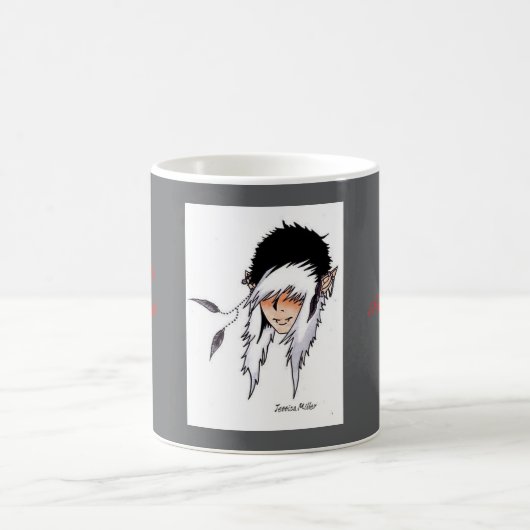 Feathers in the Wind Mug Kaffeetasse (Mittel)